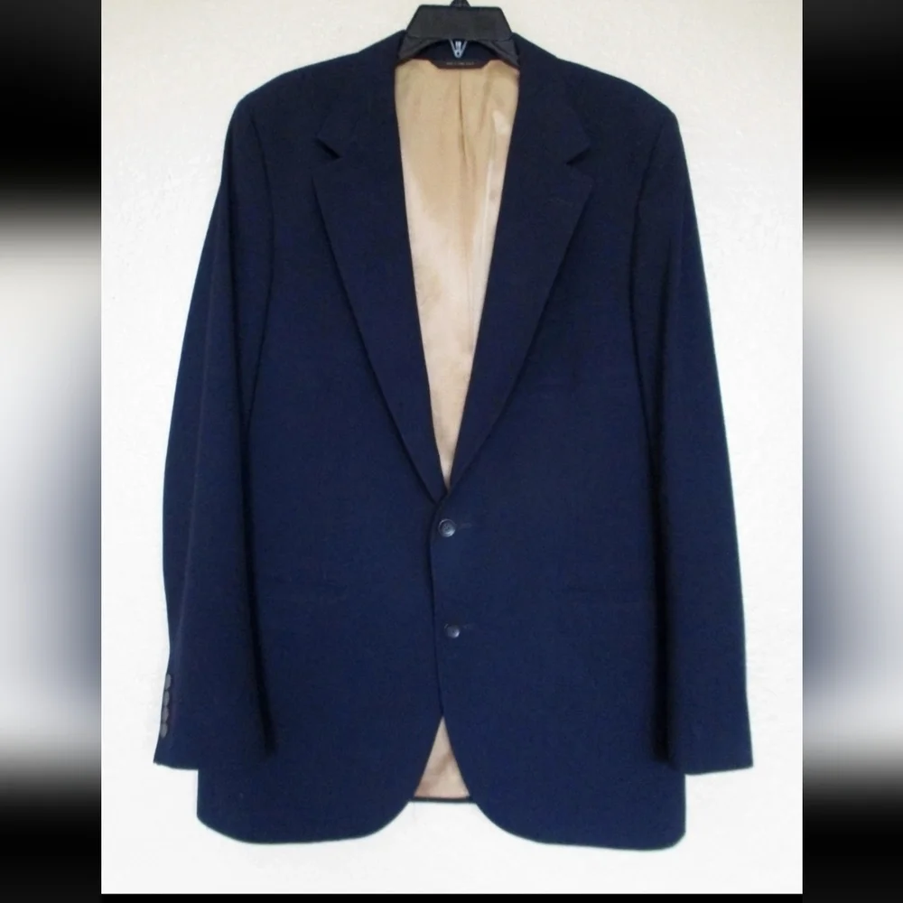 Meeting Street Platinum Collection Dark Blue Men's Blazer